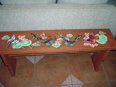 Butterfly Bench
